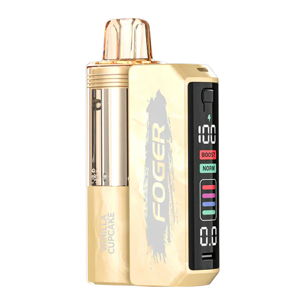 Foger Switch Pro 30K Kit Vanilla Cupcake Disposable Vape - Black Coral